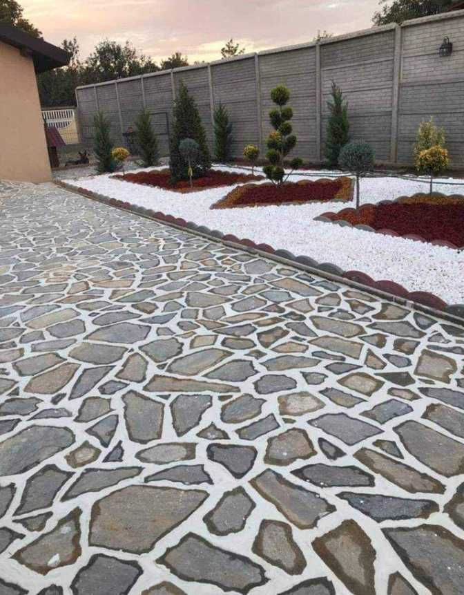 Piatra Naturală de Munte Decorativă pentru Garduri și Stâlpi