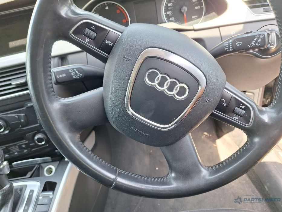 Volan piele cu airbag si comenzi AUDI A4 IV Avant 8K5, B8 2007 - 2012