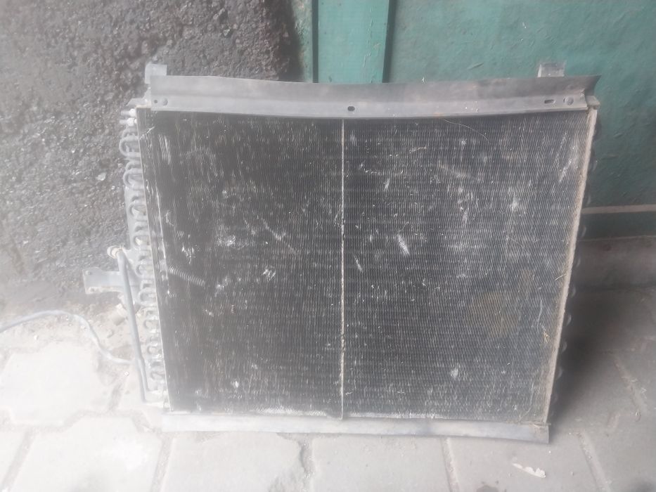 Продам радиатор кондиционера с вентилятором w124 мерседес