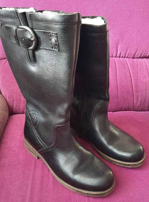 Cizme piele si blana naturala, de la MARC Goretex gtx marimea 40