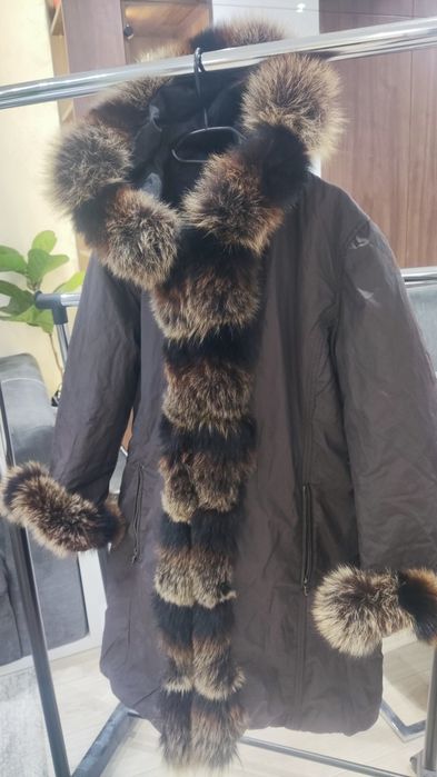 Страхотно двулицево яке естествен косъм