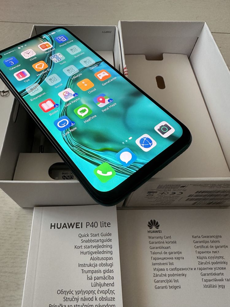 Huawei P40 Lite - ca nou - FULL box - liber de retea