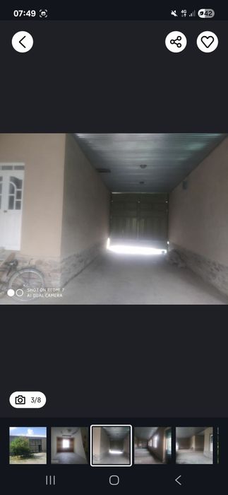 Uy sotiladi m39 yuliga 150 metr hamma narsaga yaqin maktab bogʻcha