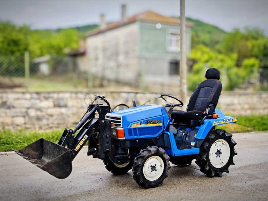 Трактор Исеки 137 с фреза
