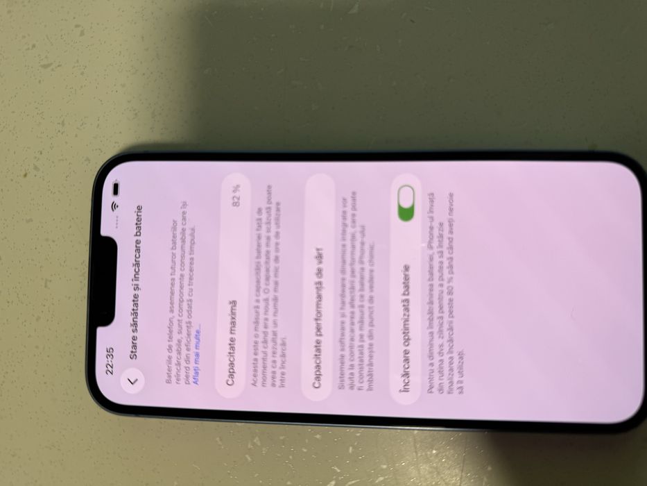 Iphone 14 plus blue 128 gb liber retea