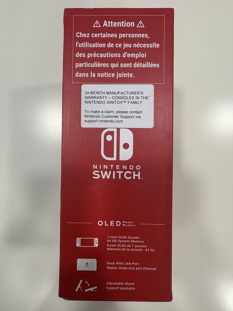 Nintendo Switch OLED Red Blue