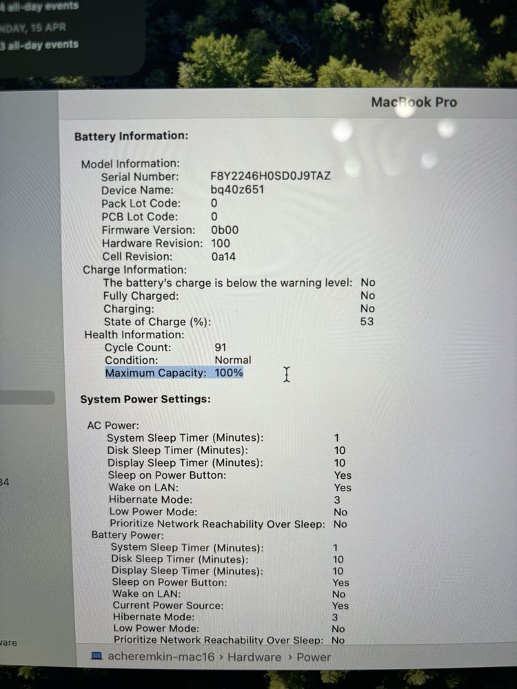 Macbook Pro 16 M1 Pro