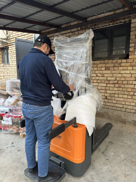 Автомат штаблер электро штабилер погрузчик подъёмник рохля оптом