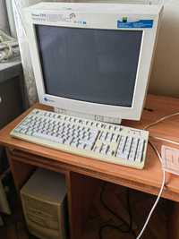 Комплект компютър,пишеща машина, телевизия