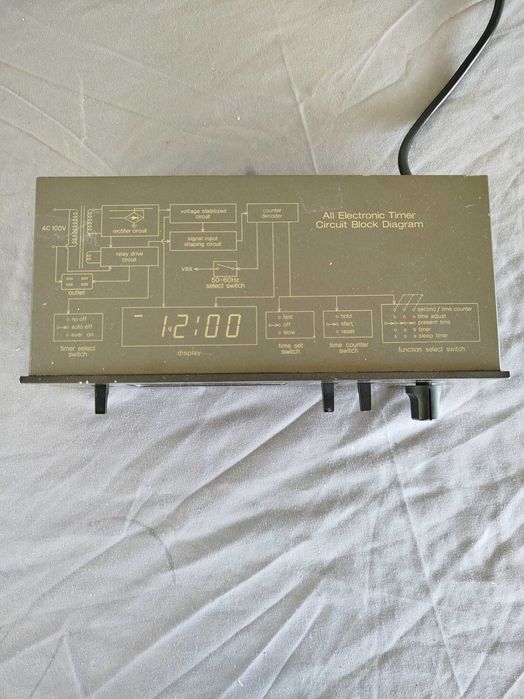 O superba piesa de colectie National Technics Audio Timer TE 903 Japan
