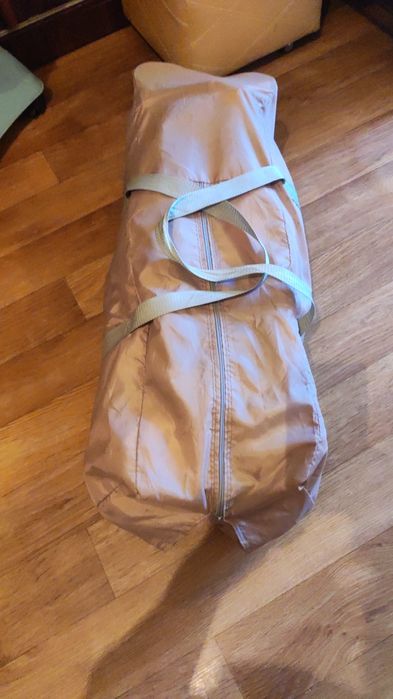 Детский манежик в двух уровнях