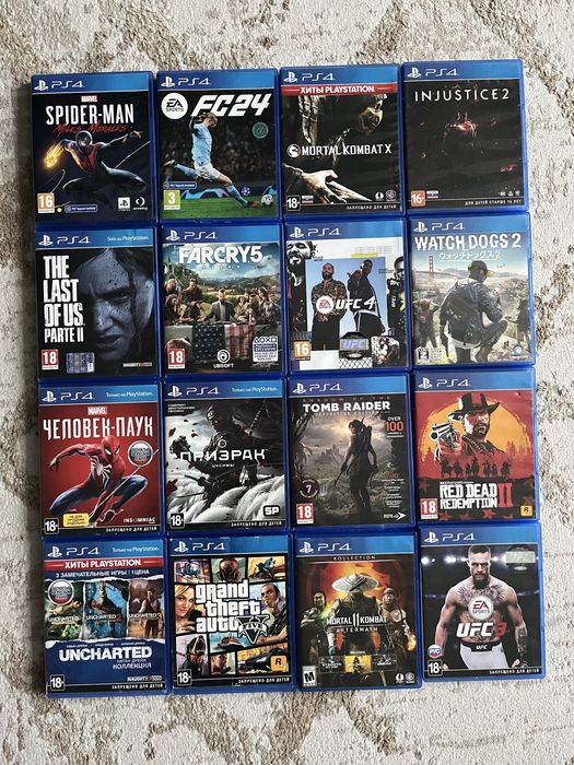 Диски на пс4 и пс5
