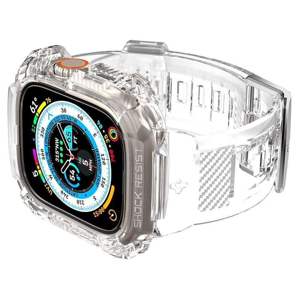 Каишка spigen armor "pro"за apple watch ultra 49mm crystal clear