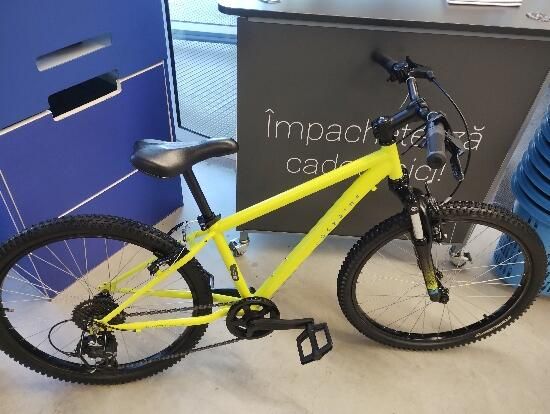 Rock Rider 24inch verde - produs resigilat - (SecondHand) Decathlon