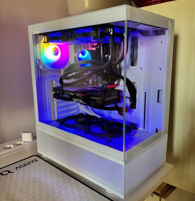 PC gaming water cooling Ryzen 7 5800x3D RTX 3060 TI
