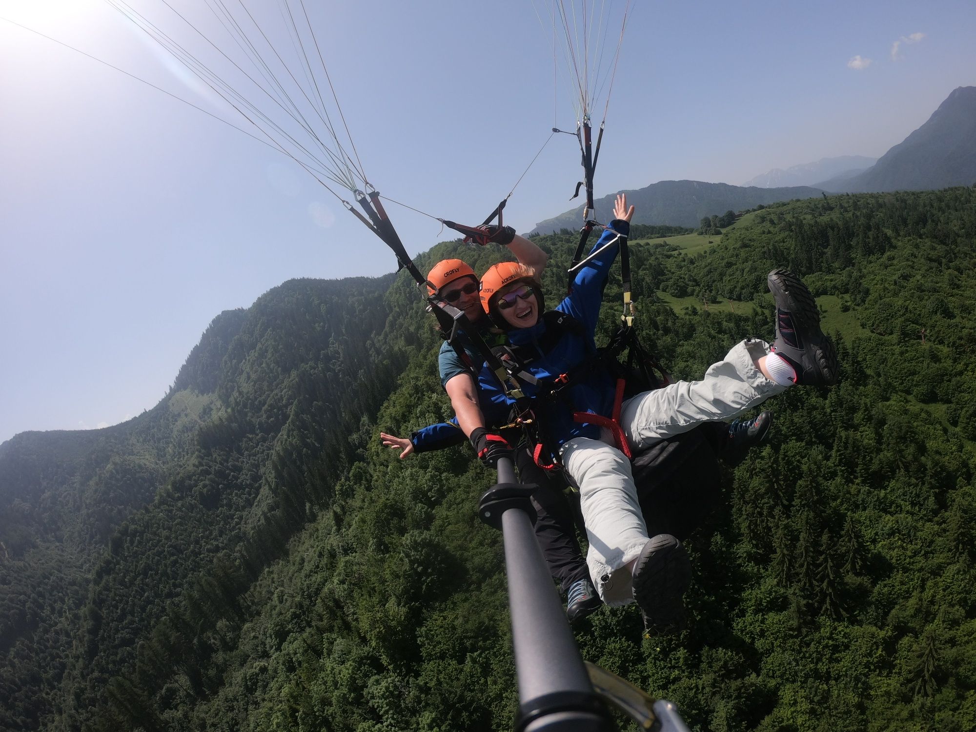 Zboară cu Parapanta la Brașov