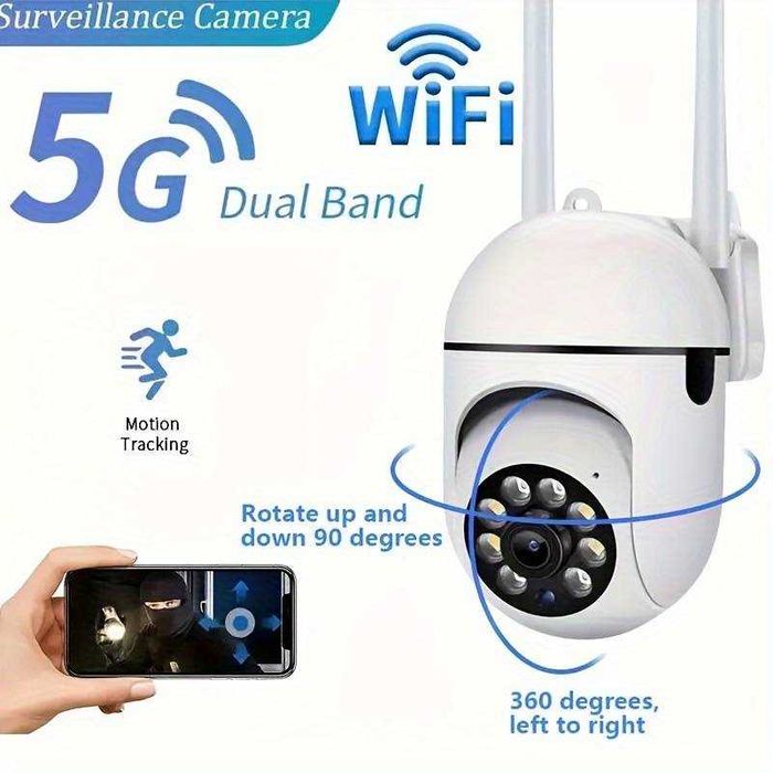 Cameră 5G/WIFI, 355 de grade,