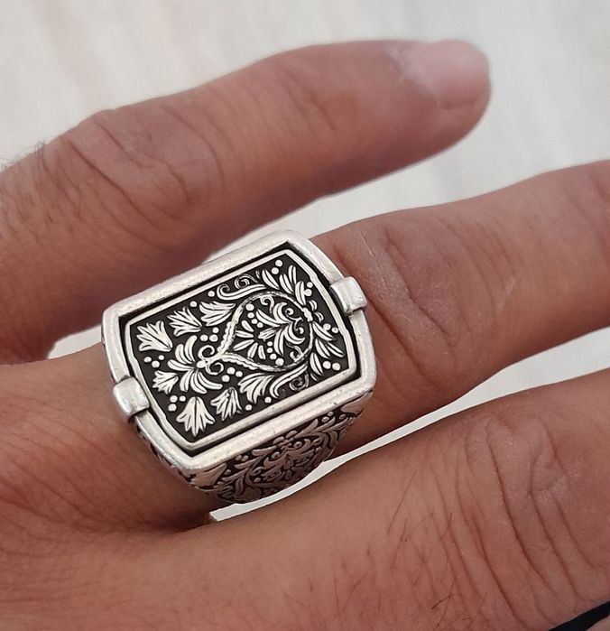 Мужское перстень из Турции заводской