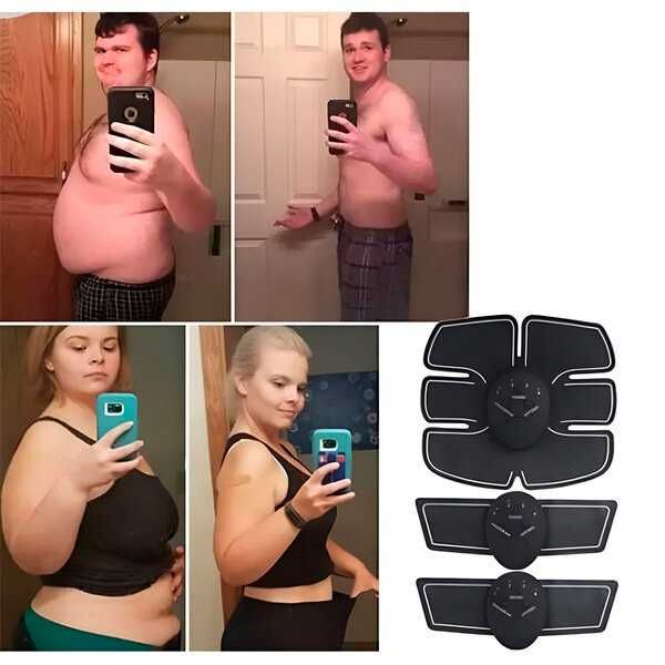 Aparat Stimulator Muscular EMS Abdomen, Brate & Fesieri