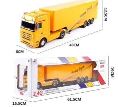 Голям детски камион тир с дистанционно управление
