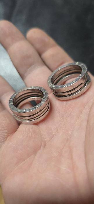 Verighete Bvlgari argint masura mare