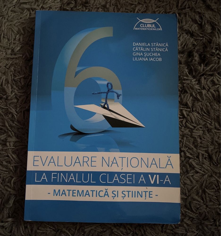 Jurnal clasa a V a si culegere evaluarea nationala cls a VI matematica