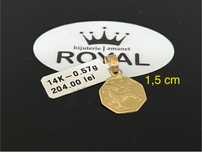 Bijuteria Royal CB : Pandant aur 14k 0,57 grame