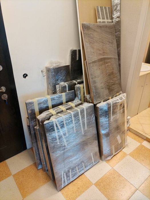 Кухня пдч / стъкло венге