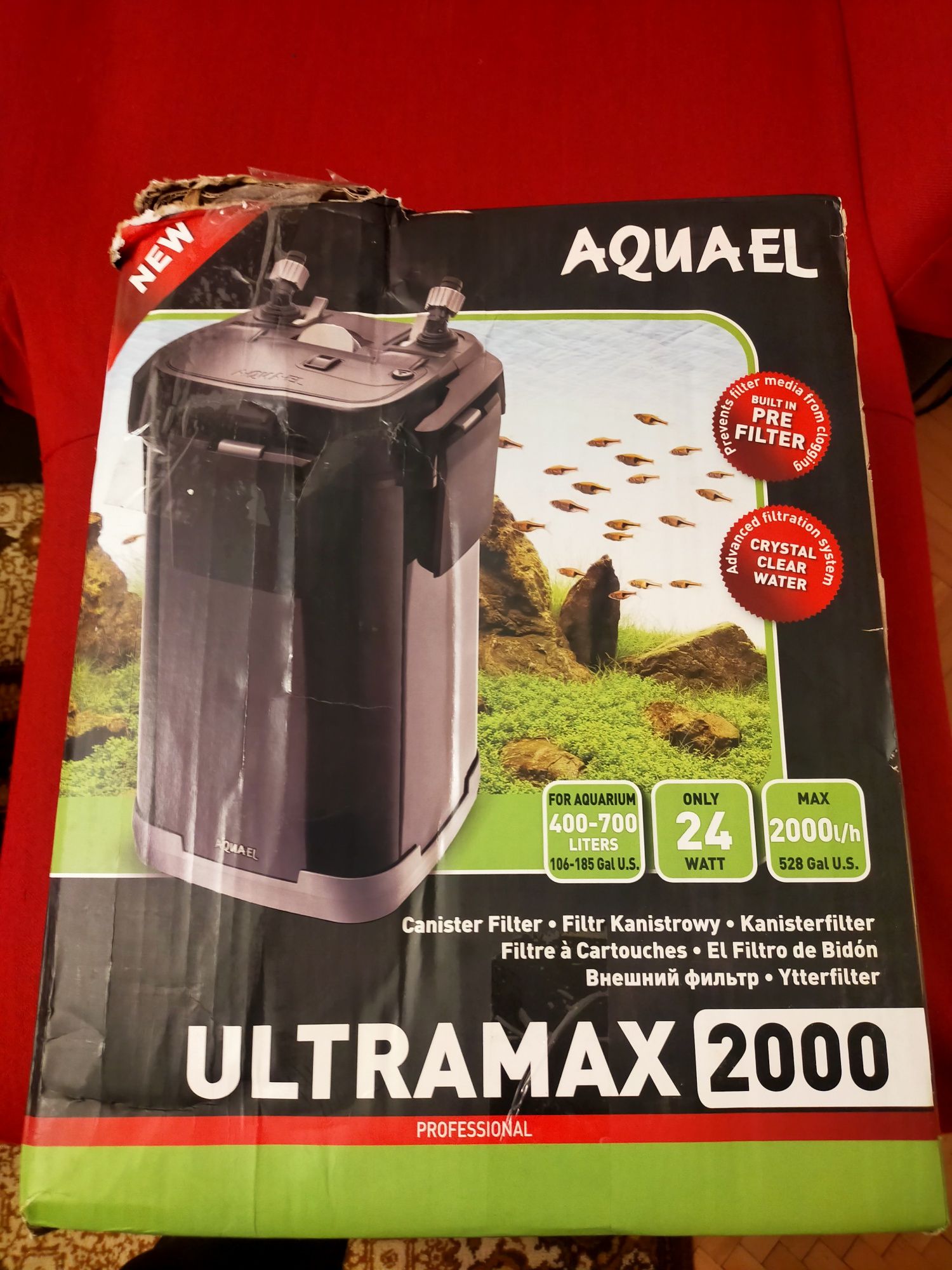 Vând filtru Aquael ultramax2000 pentru piese