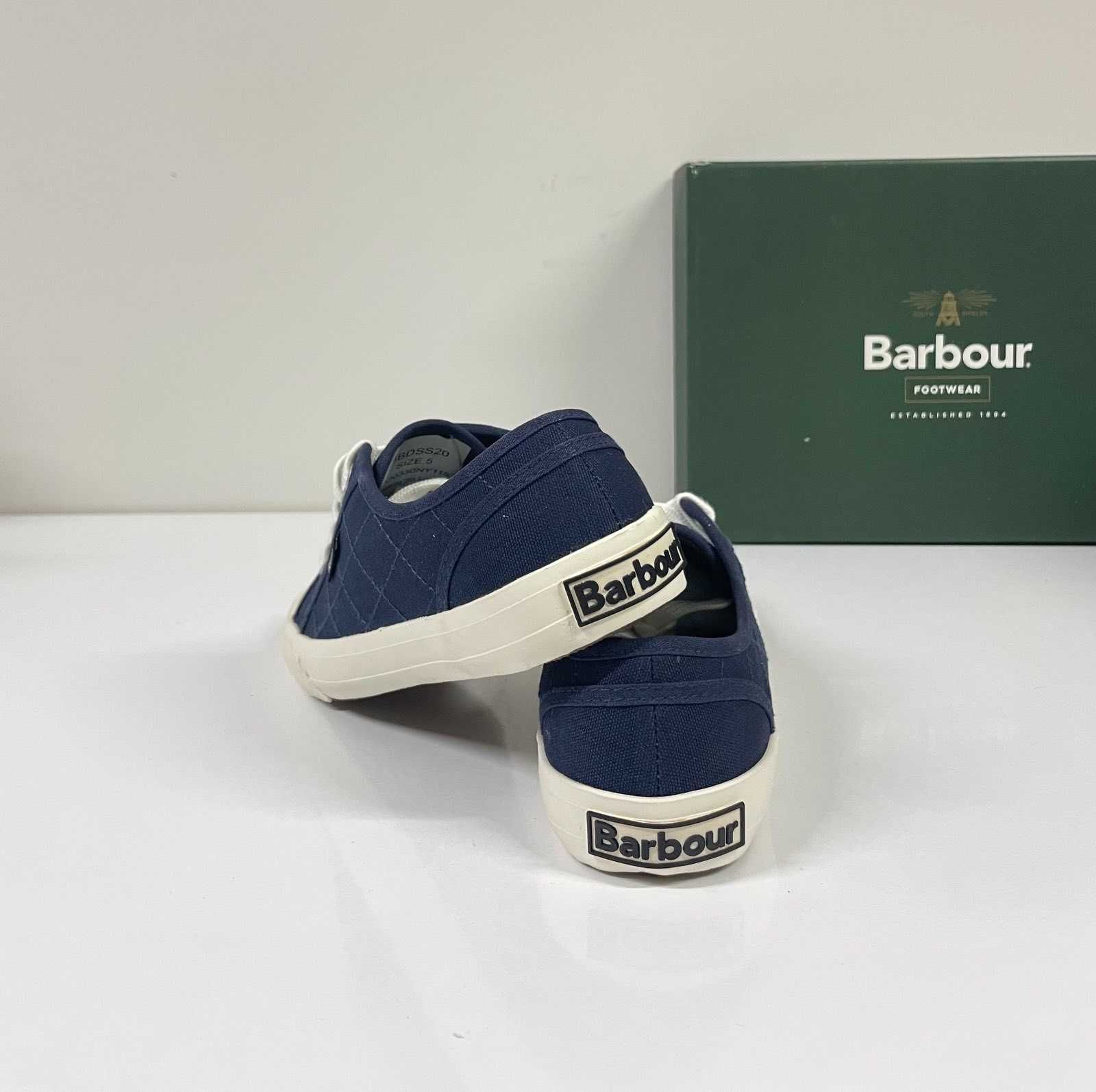 Barbour Luna Navy