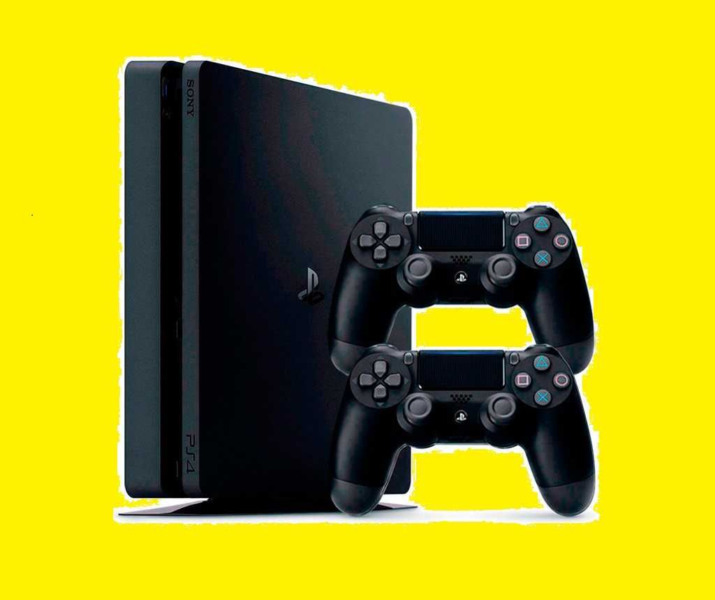 Продам игровую приставку PS4 с играми