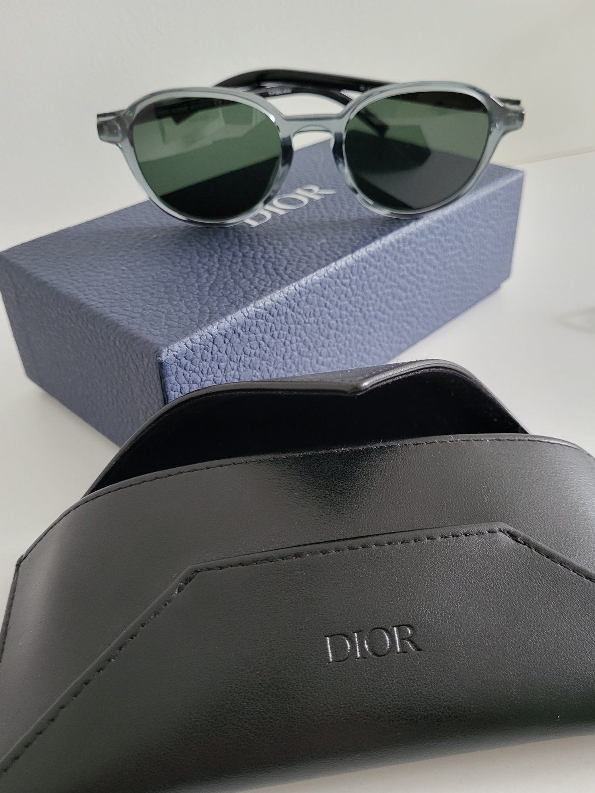 Мъжки слънчеви очила Christian Dior Black Tie Aviator