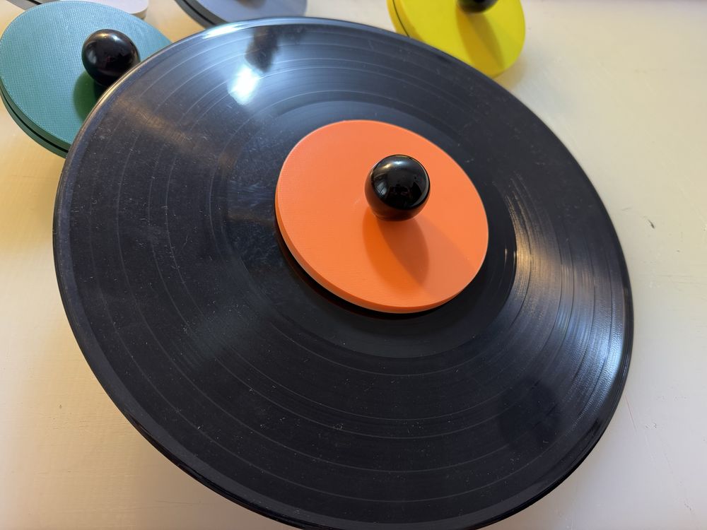 Presa / dispozitiv spalat disc vinyl pickup ( printata 3D )