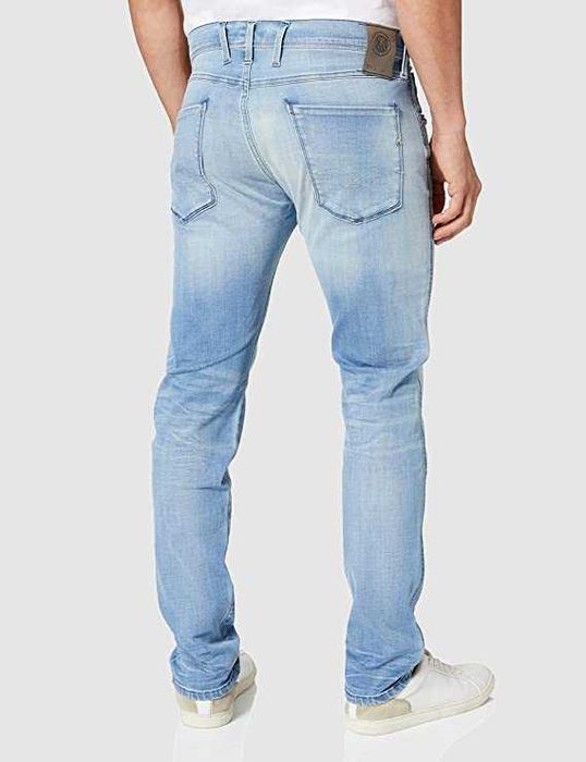 Blugi REPLAY Anbass Hyperflex Jeans, W29 L32 (40cm talie)