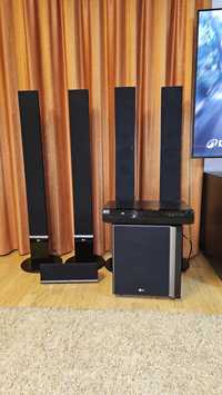 Sistem audio HomeCinema LG 5.1 - Model LG HT502TH - D0 - 300 W