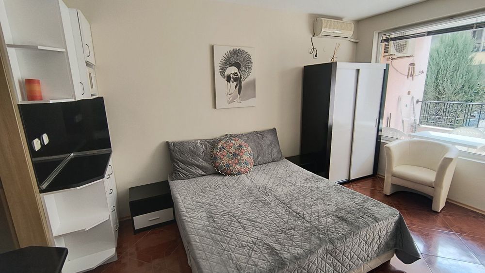 Студио в централна част на Слънчев Бряг! БЕЗ ТАКСА ПОДДРЪЖКА!