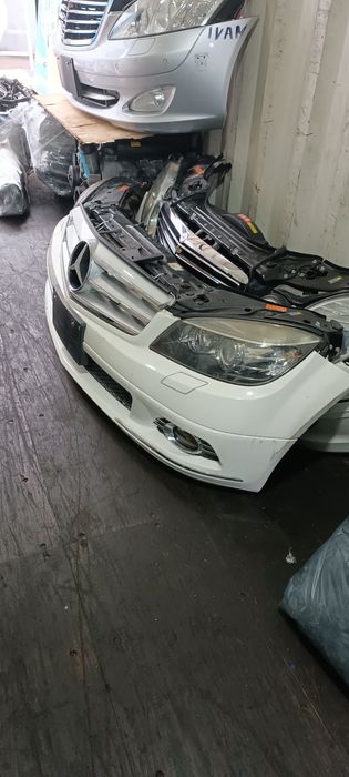 Ноускат передняя часть на mercedes w204 до рестайлинг