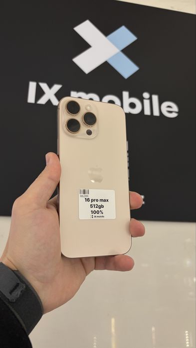 iphone 16 pro max 100% 512 gb