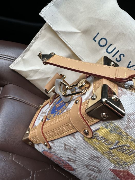 Чанта LV лимитирана серия 2025 Louis Vuitton Side Trunk MM