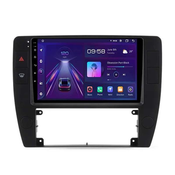 Navigatie Dedicata VW Passat B5 (2000-2005), 9Inch, Bluetooth, Carplay