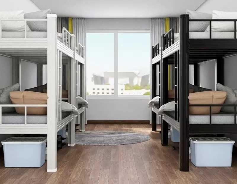 Металлическая двухъярусная кровать/Икки қаватли ётоқ