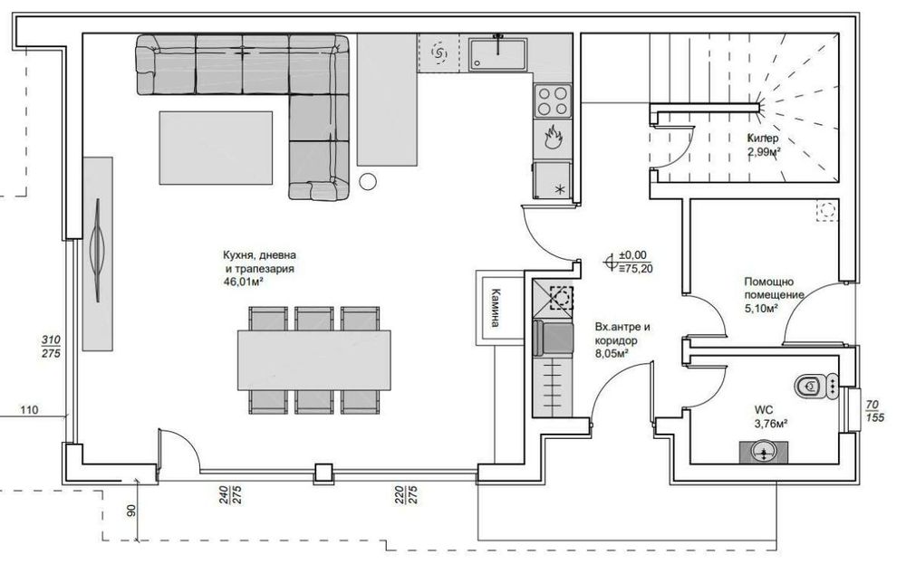 Продава се Къща в Варна, м-т Траката - 190 кв.м за 2474 €/кв.м - Снимка #1