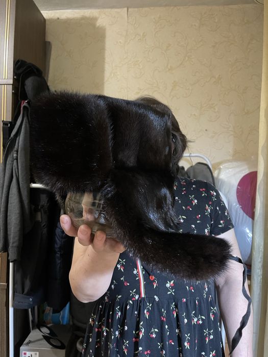 Продам мужскую норковую шапка ушанку