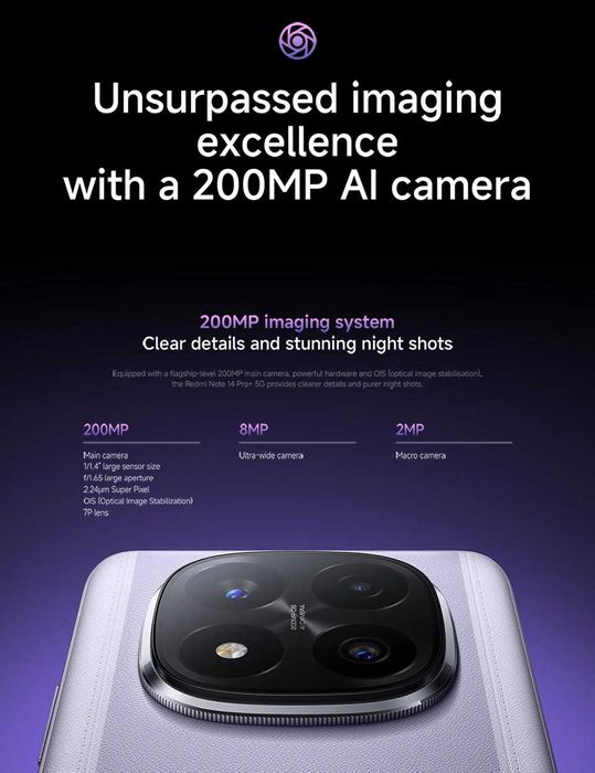 Xiaomi Redmi Note 14 Pro + 5G 12 RAM / Редми Ноте 14 Про + 5G зарядно