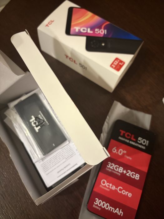 Telefon TCL 501 nou, 32 gb