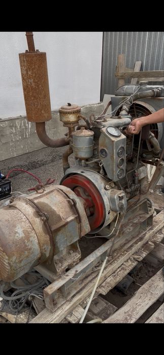 Генератор дизельный двух цилиндровый 10кв