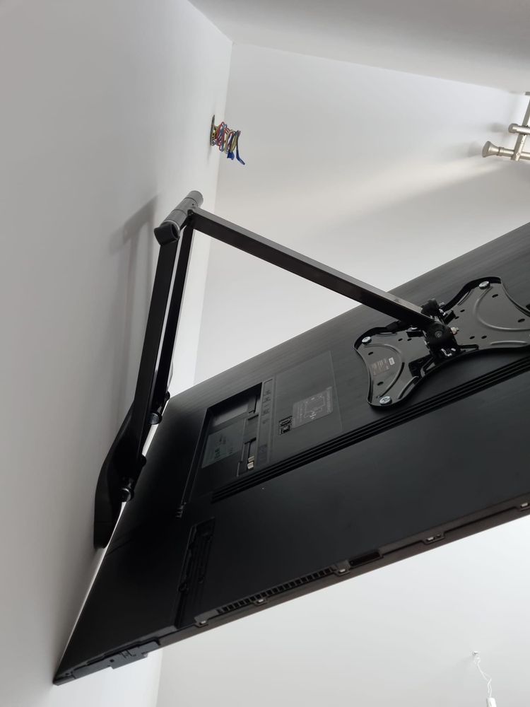 Montaj TV cu suport pe perete / tavan Instalari canale TV si cablu tv