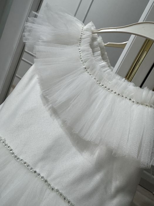 Белое платье для девочек