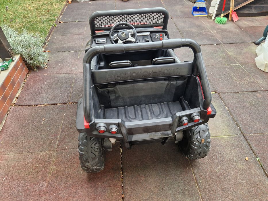 Vand masinuta copii Mercedes Unimog 4x4 suspensii