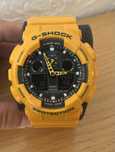 Casio G Shock GA-100A-9A galben